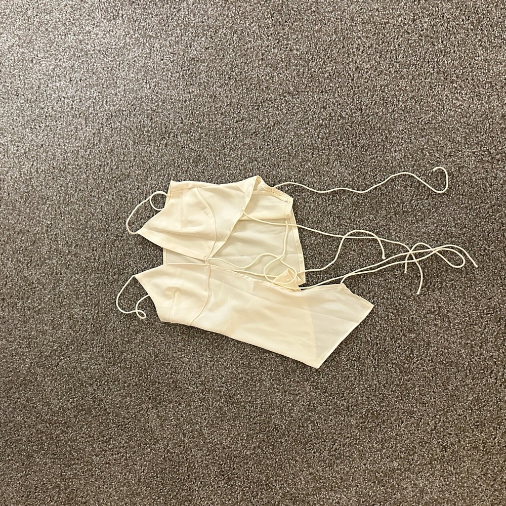 Cream Corset Top